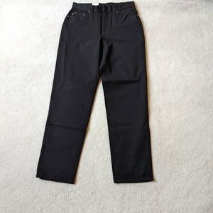 Lauren Jeans Co vintage black denim jeans NWT size 6